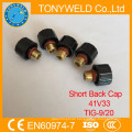 TIG welding torches spares parts short back cap 41V33